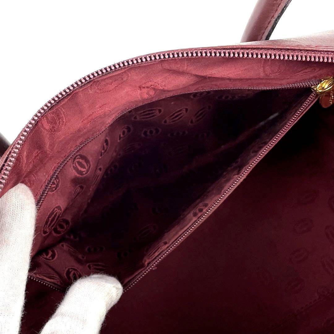 美品】Cartier カルティエ マストライン ハンドバッグ ミニボストン