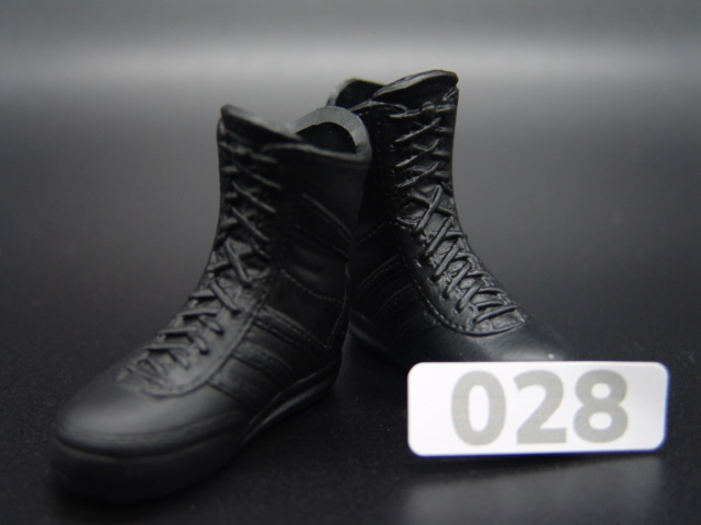 [ white 028 ]1/6 doll parts : Manufacturers un- details GSG9 boots [ long-term storage * junk treatment goods ]