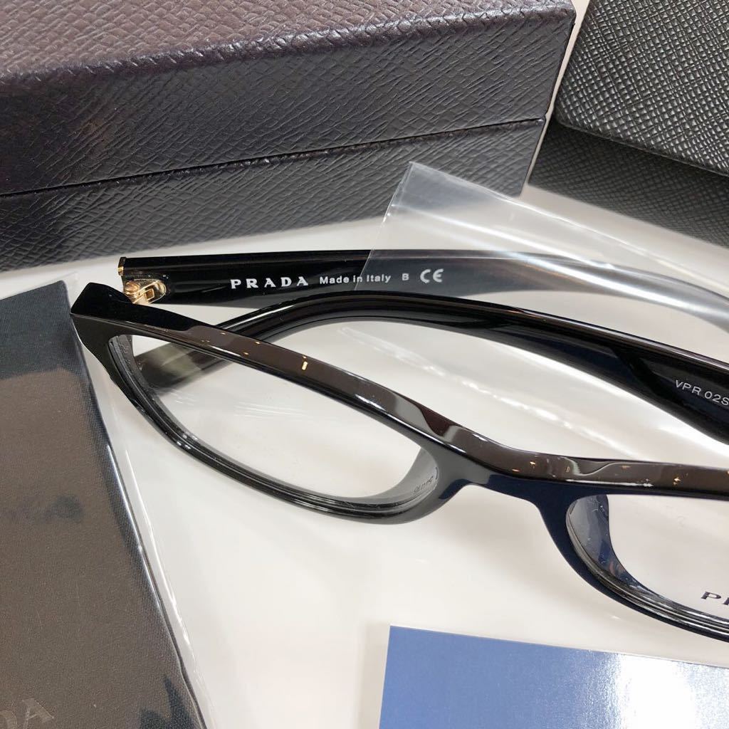 安心の2年間メーカー正規保証付 定価49,500 眼鏡 正規品 新品 PRADA VPR02S 54-16 1AB-101 プラダ メガネフレーム 眼鏡 眼鏡フレーム PR02_画像4
