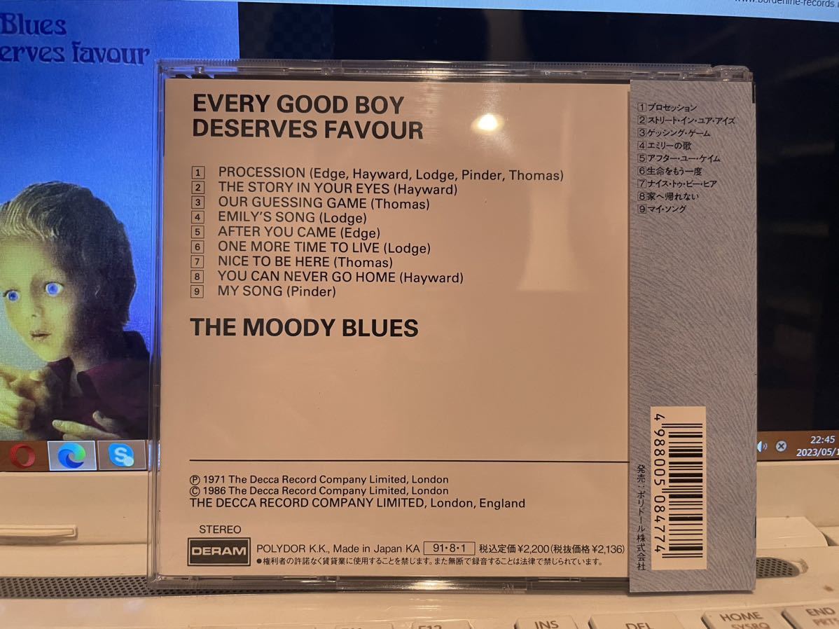 MOODY BLUES / 童夢　日本盤帯付き中古CD セール！_画像2