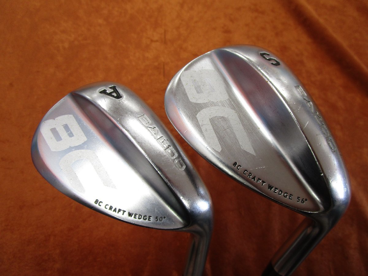 ■ BALDO　8C CRAFT WEDGE　 ウェッジ 　50度& 56度(AW&SW)　MCI　125　フレックス MILD 中古 2本セット ■_画像1