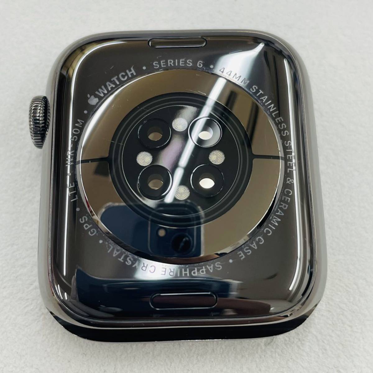 Apple Watch Series 6 ステンレススチール 44mm GPS+セルラー　W1045