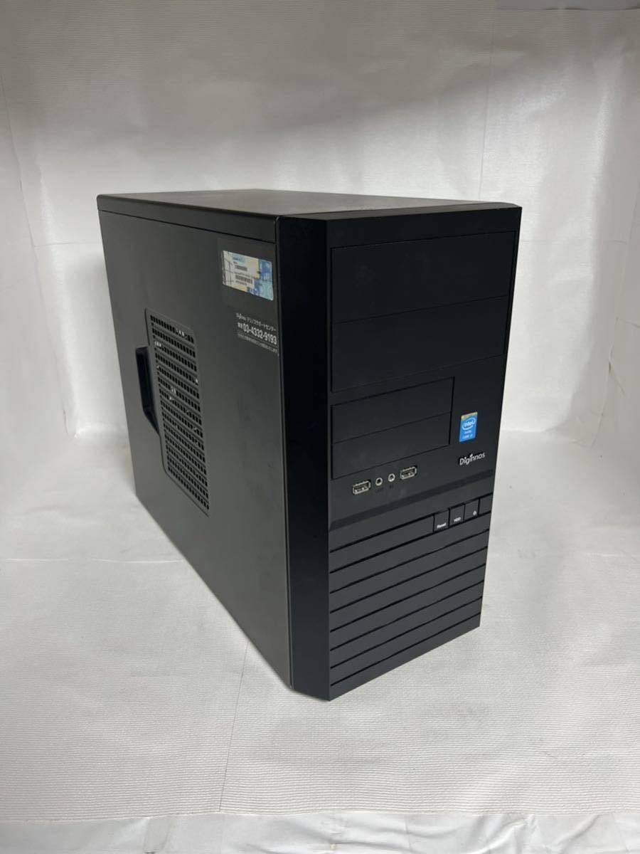 ドスパラDiginnos PC 自作ゲーミングCore i7-4770 メモリ16GB/ Win11