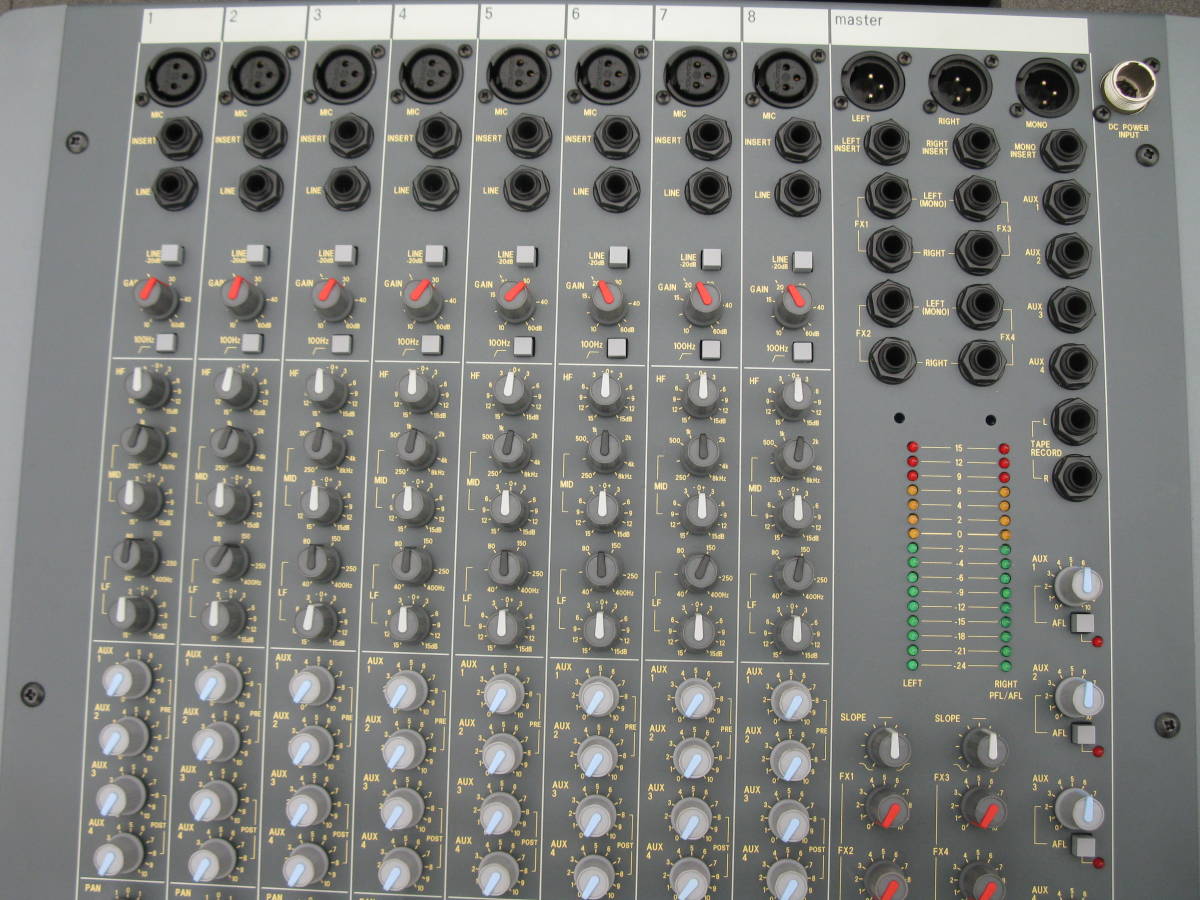 SOUNDCRAFT SPIRIT LIVE 8CH 数回使用 美品ケース付き | ovale.eu
