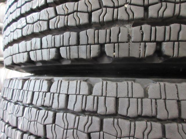 送料無料　スタッドレス　225/80R17.5　DUNLOP　SP002　20～22年　4トン車17.5×6.00 6穴 再塗装 6本 フォワード レンジャー ファイター等_画像10