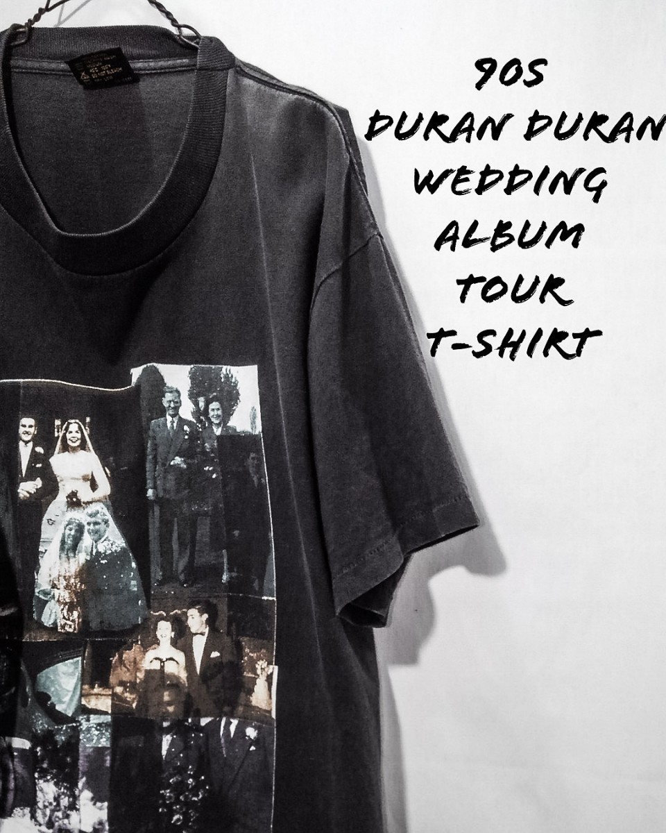 Vintage duran duran wedding album tour t-shirt 90s ディュランディュラン ウェディングアルバム ツアー Tシャツ アメリカ製 ビンテージ_画像1