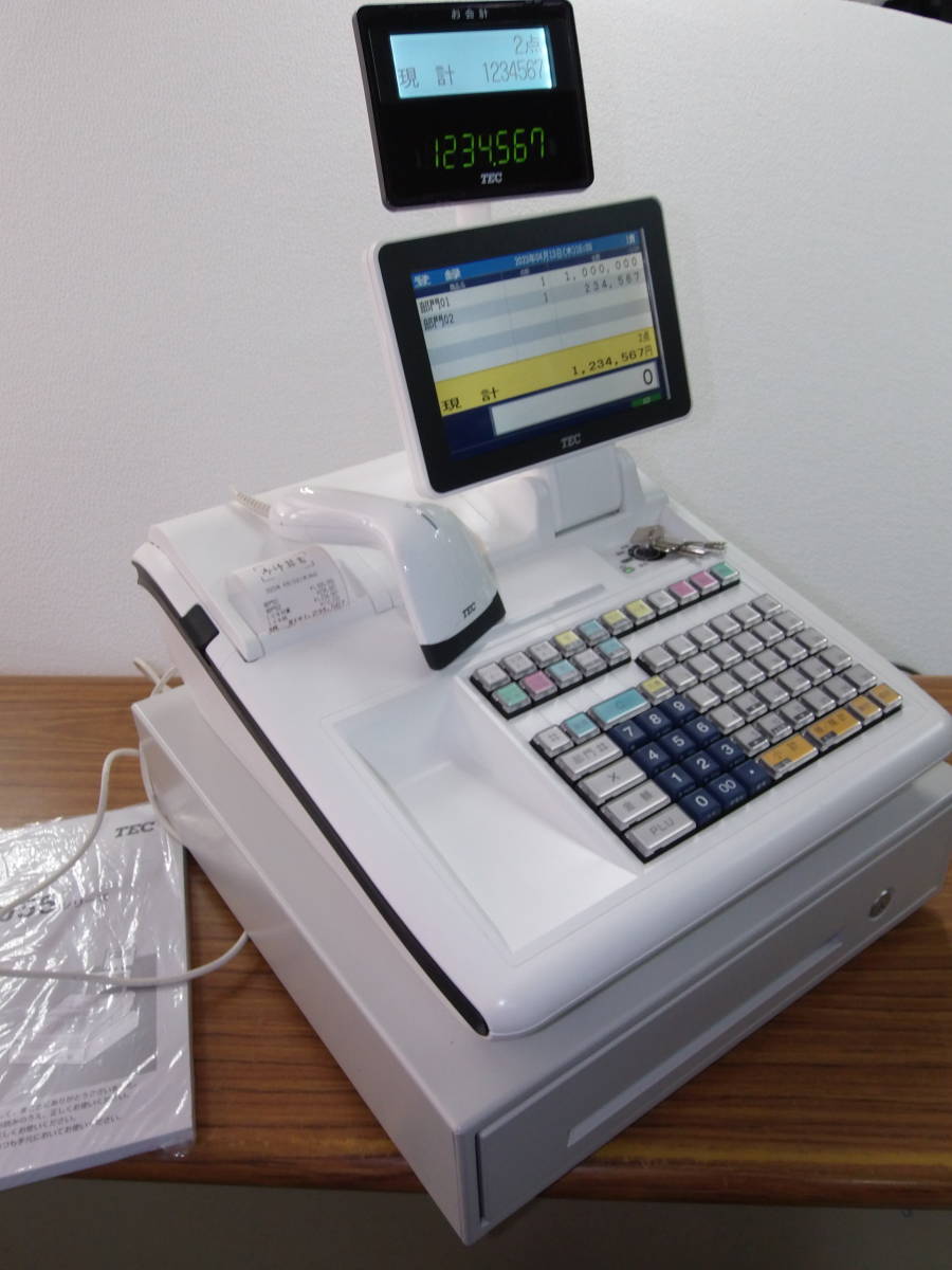 4/13店名設定無料/スキャナ付/東芝テック MA-3055 中古品/イン 4/13店名設定無料/スキャナ付/東芝テック MA-3055 中古品/イン