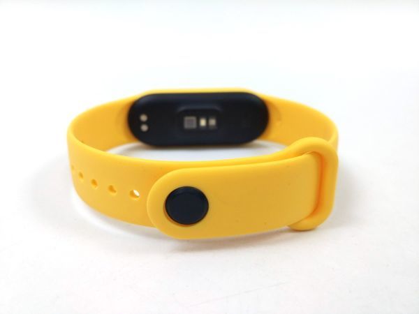 Xiaomi Mi BAND スマートバンド 5/6 交換バンド ベルト イエロー_画像4