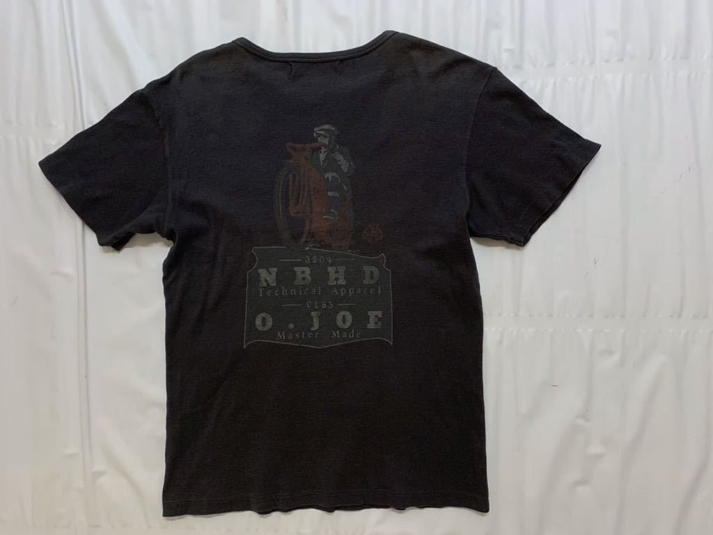 NEIGHBORHOOD OLD JOE バックプリント半袖Tシャツ36サイズ_画像3