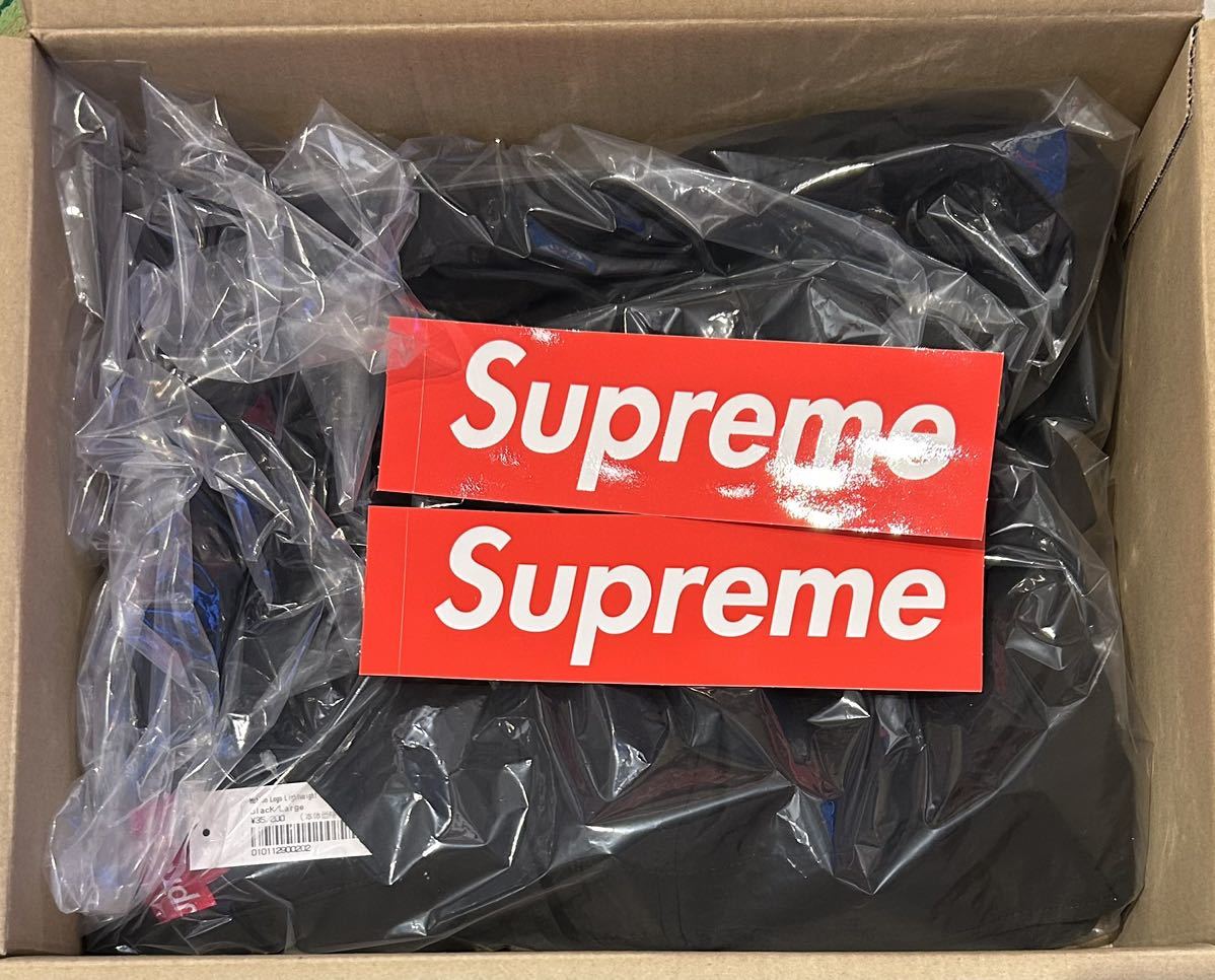 新品未着用】Supreme Motion Logo Lightweight Parka Black Large