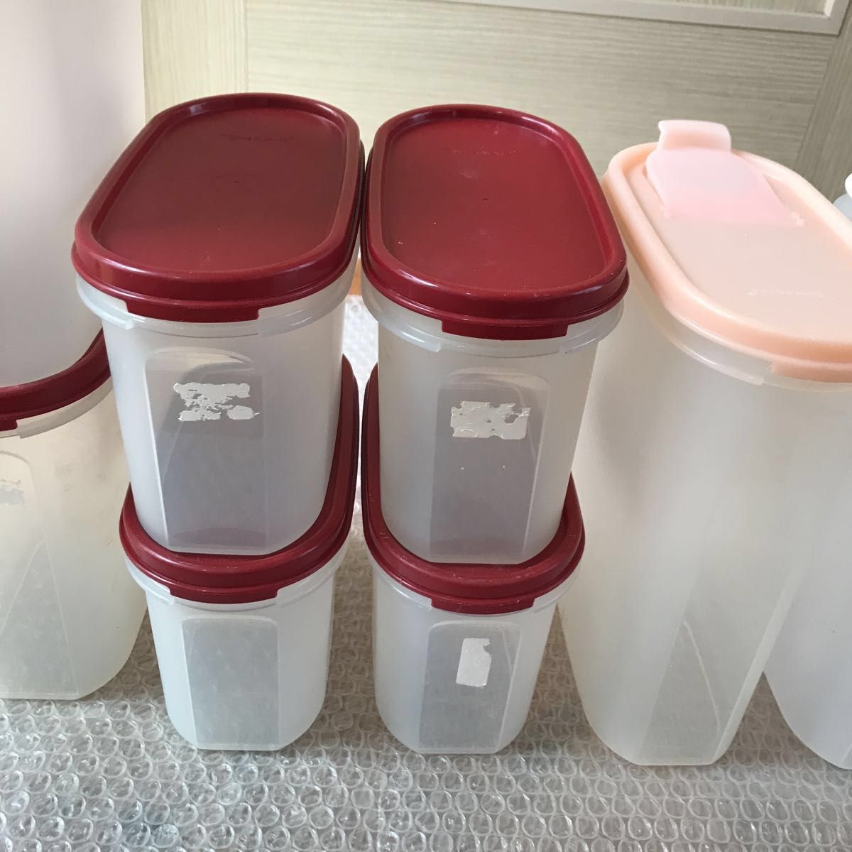 【まとめて19個】タッパーウェア Tupperware MM楕円／ワイド　タッパーウエア 保存容器 密封容器