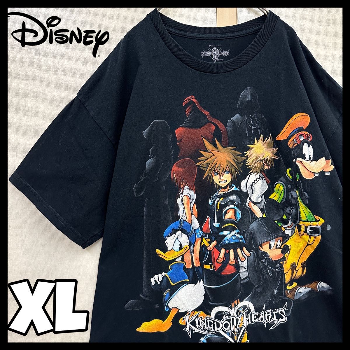 キングダムハーツTシャツ キングダムハーツディズニーコラボ 半袖T