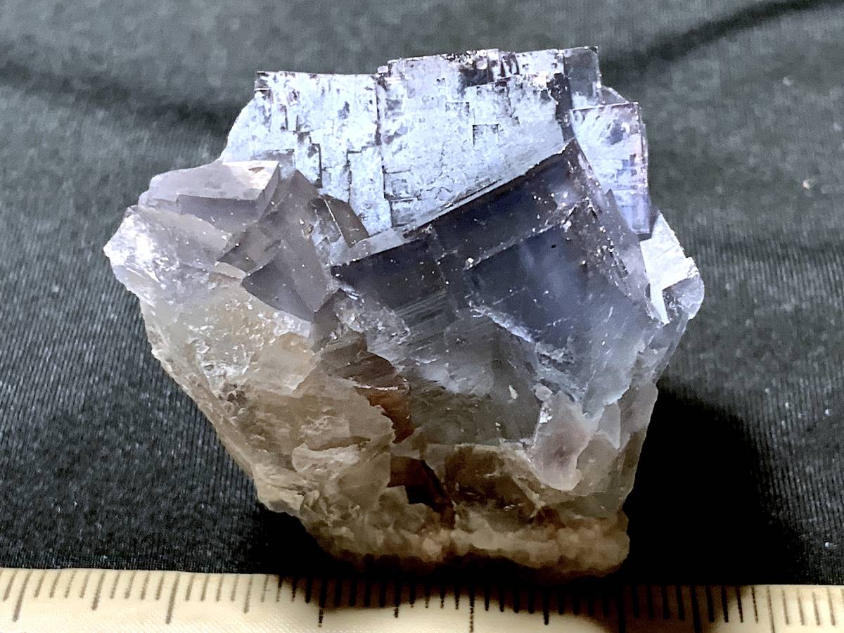 北京藍蛍石・2・46g（中国産鉱物標本）_画像6