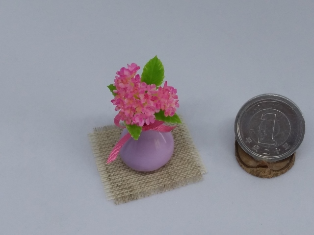 maco's miniature flower♪マウス型の紫陽花♪_画像2