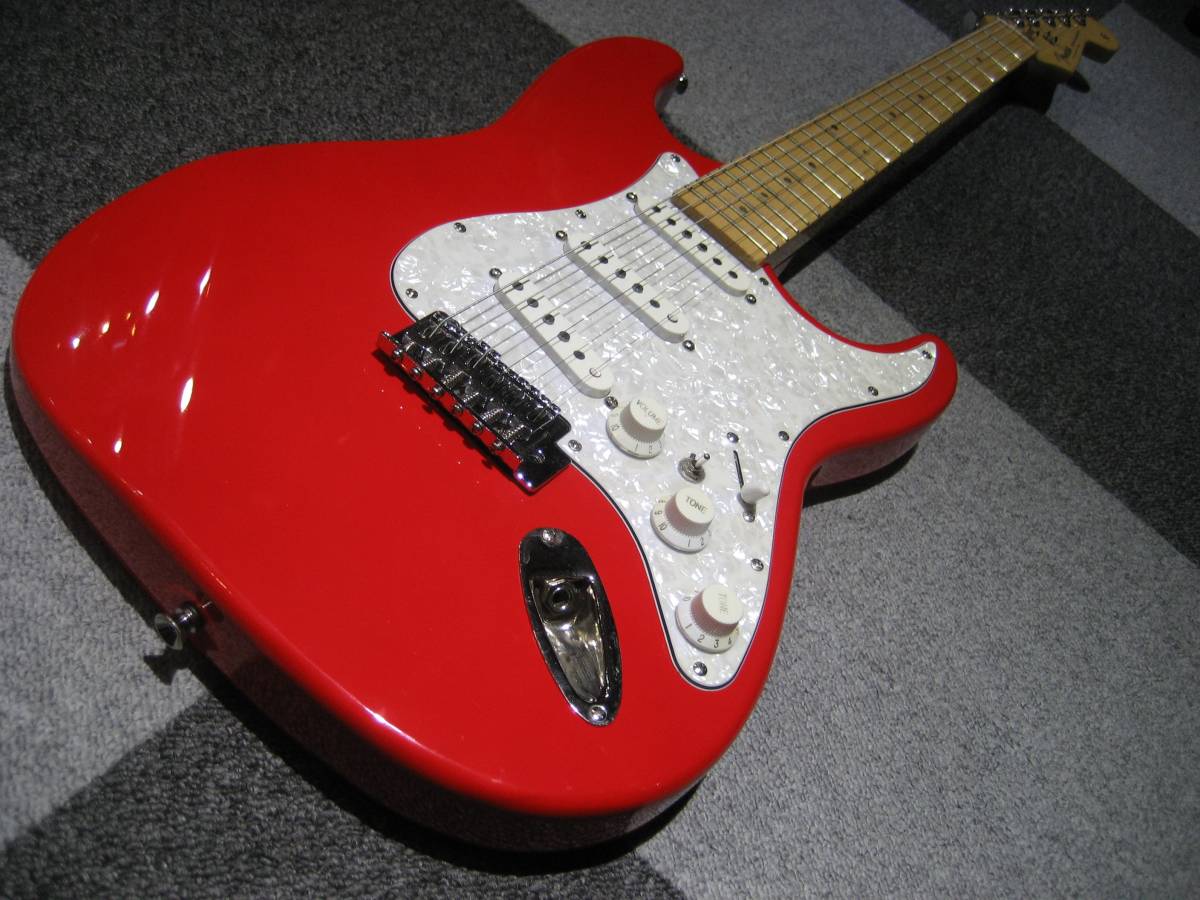 LEDポジションマーク 輸入ギター メーカー不明 ストラトタイプの画像1