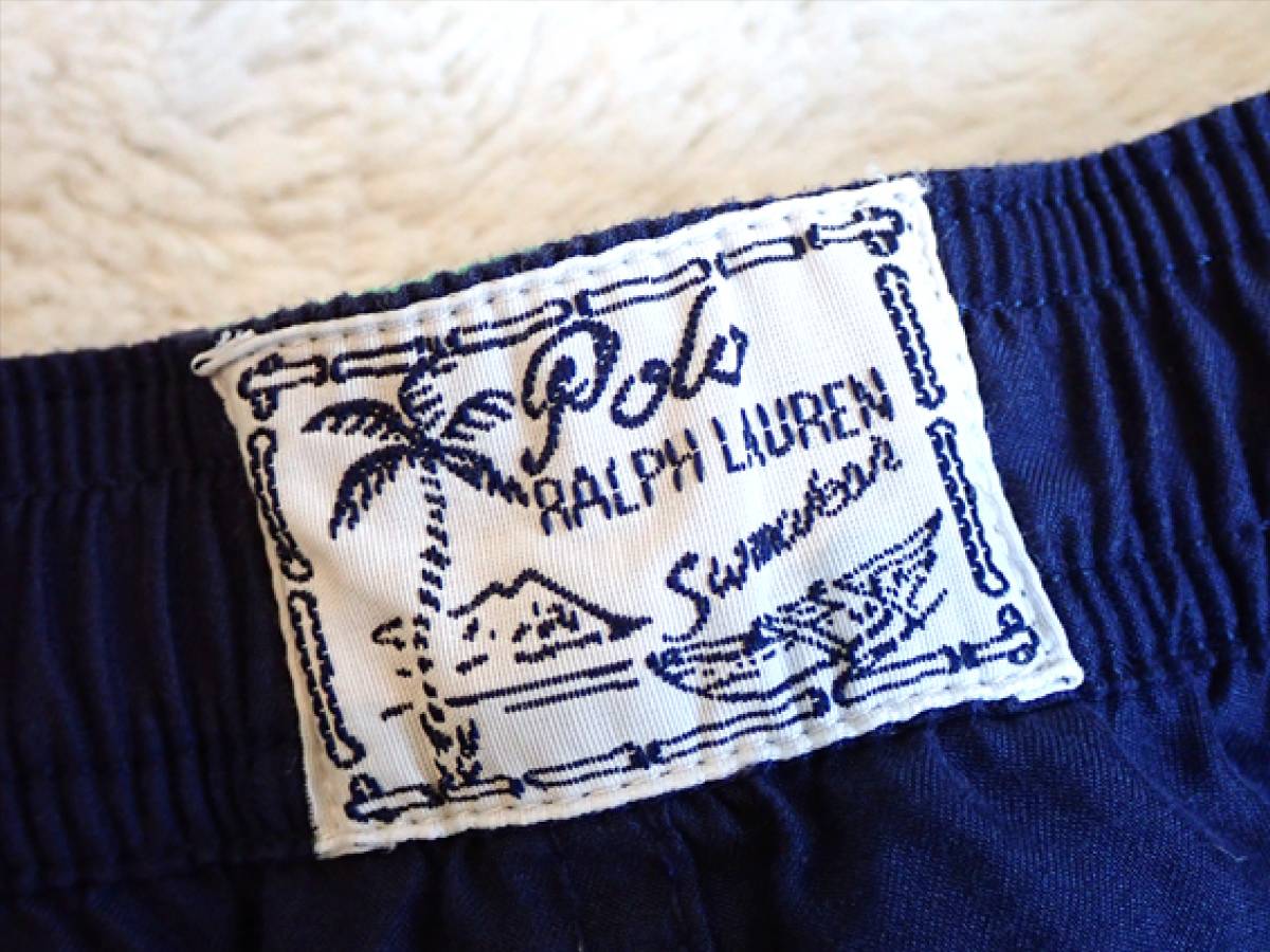 【RALPH LAUREN ラルフローレン】ビックポロ 美品☆KIDS＆BABYサーフパンツ海パン(3/3T)3才_画像9