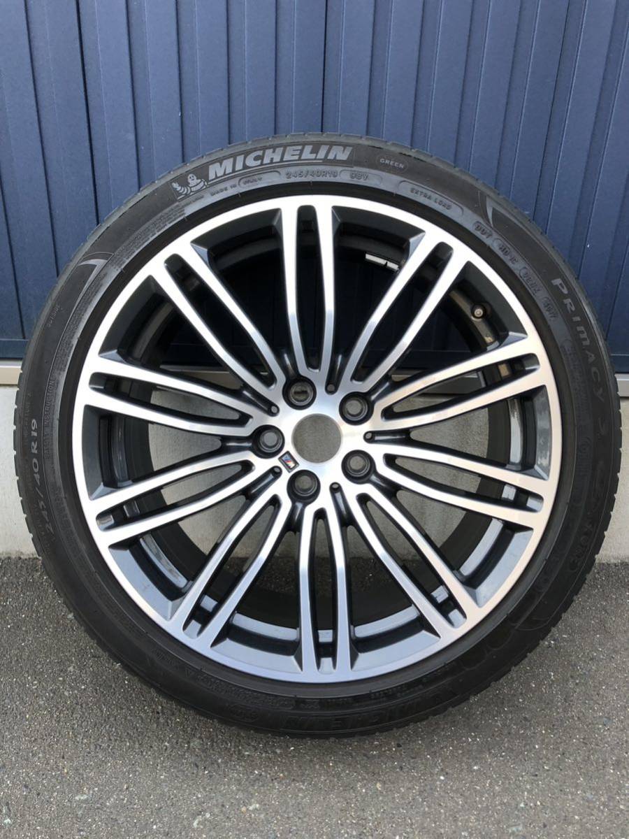 BMW G30 G31 Mスポーツ純正ホイル 8J×19 オフセット+30 9J×19 BMW G30 G31 Mスポーツ純正ホイル 8J×19 オフセット+30 9J×19