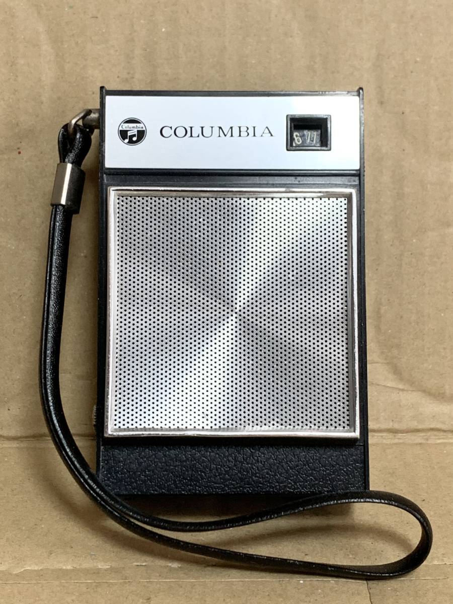 希少 コロンビア COLUMBIA トランジスタラジオ T-96 6 Transistor トランジスターラジオ 昭和レトロ ビンテージの画像1