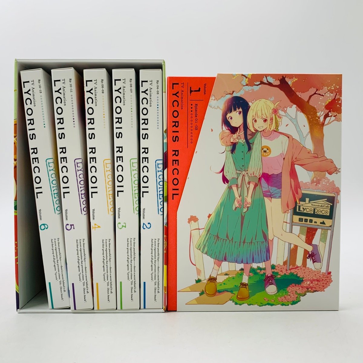 ANIPLEX+ リコリス リコイル 完全生産限定版 Blu-ray 全6巻セット BOX