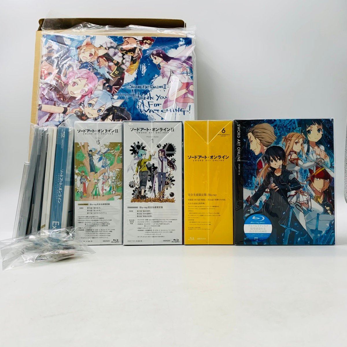 最大75%OFFクーポン 1期·2期ソードアート オンライン Blu-ray BOX 完全生産限定版