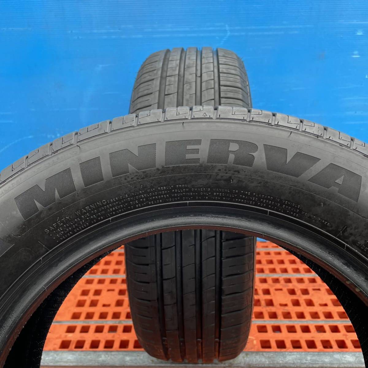 205/60R16 MINERVA RADIALF209 205/60/16 サマータイヤ　2本　2022年製造_画像5