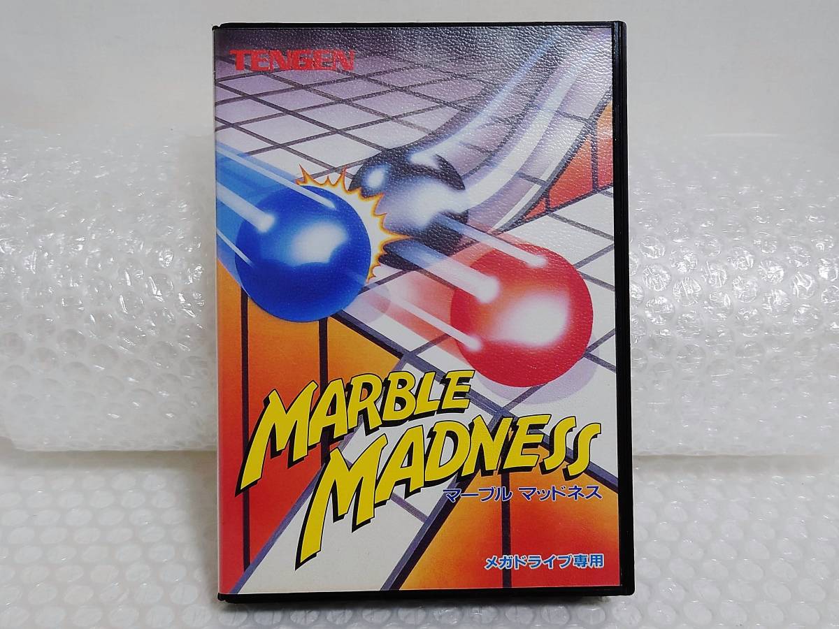 廃盤品 TENGEN MD MARBLE MADNESS テンゲン メガドライブ 廃盤品 TENGEN MD MARBLE MADNESS テンゲン メガドライブ