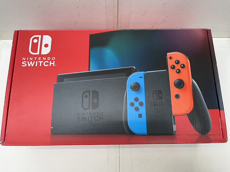 美品 消毒済み 欠品なし ニンテンドースイッチ 本体 ネオンブルー ネオンレッド +ソフト4本セット ポケモン ドラゴンクエスト HAC-001 