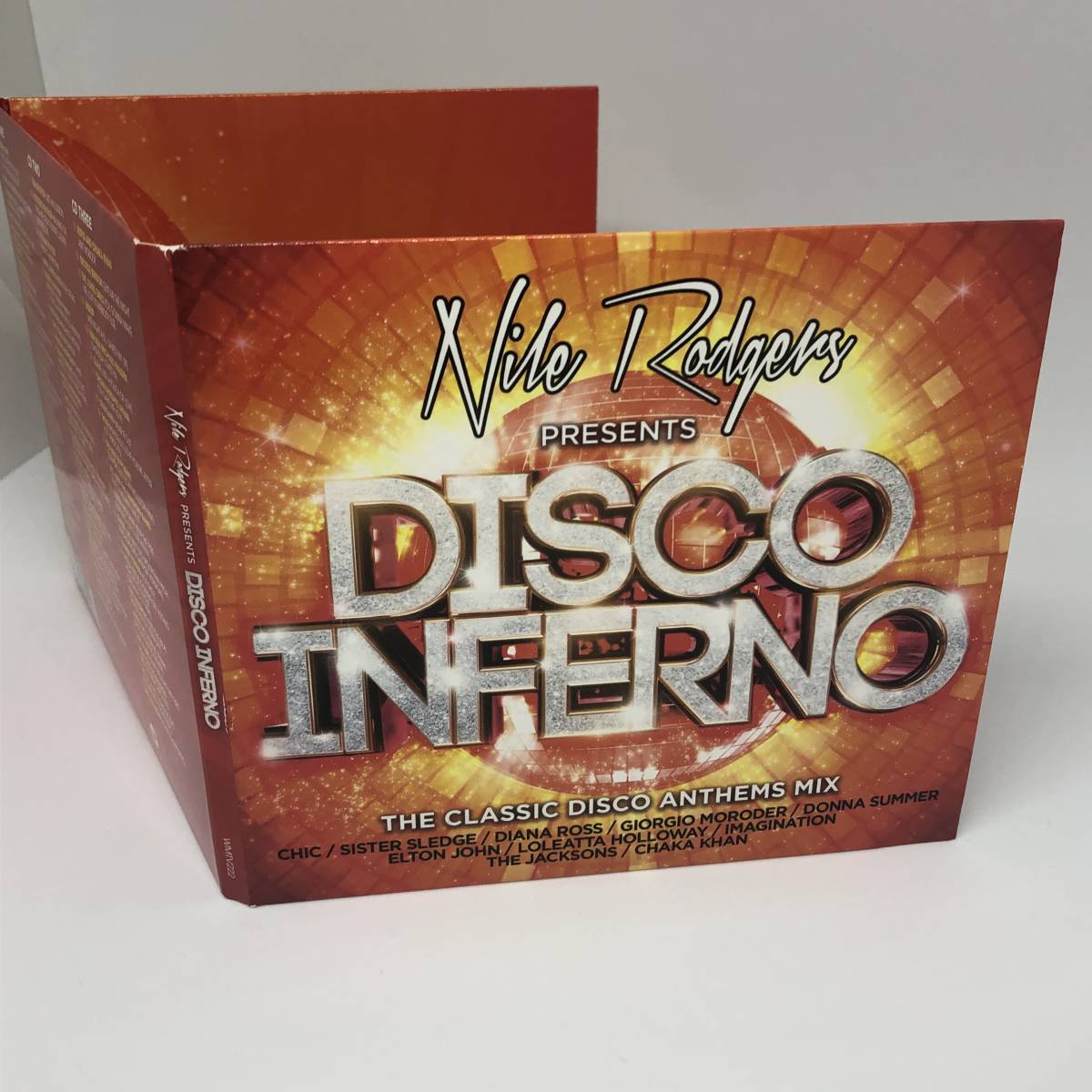 UK盤 中古CD 3枚組 Nile Rodgers Disco Inferno ナイル・ロジャーズ Warner Music TV WMTV222 個人所有_画像3