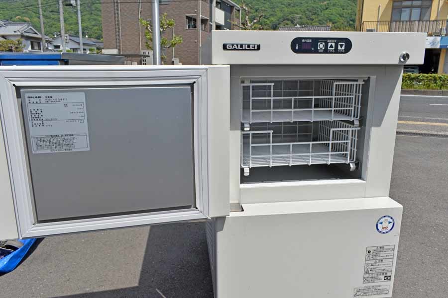 GD12 2022年製 フクシガリレイ メディカルフリーザー 冷凍庫 FMF-038F1 鍵無し -40℃から-15℃ 100V 実験 研究 ラボ_画像4