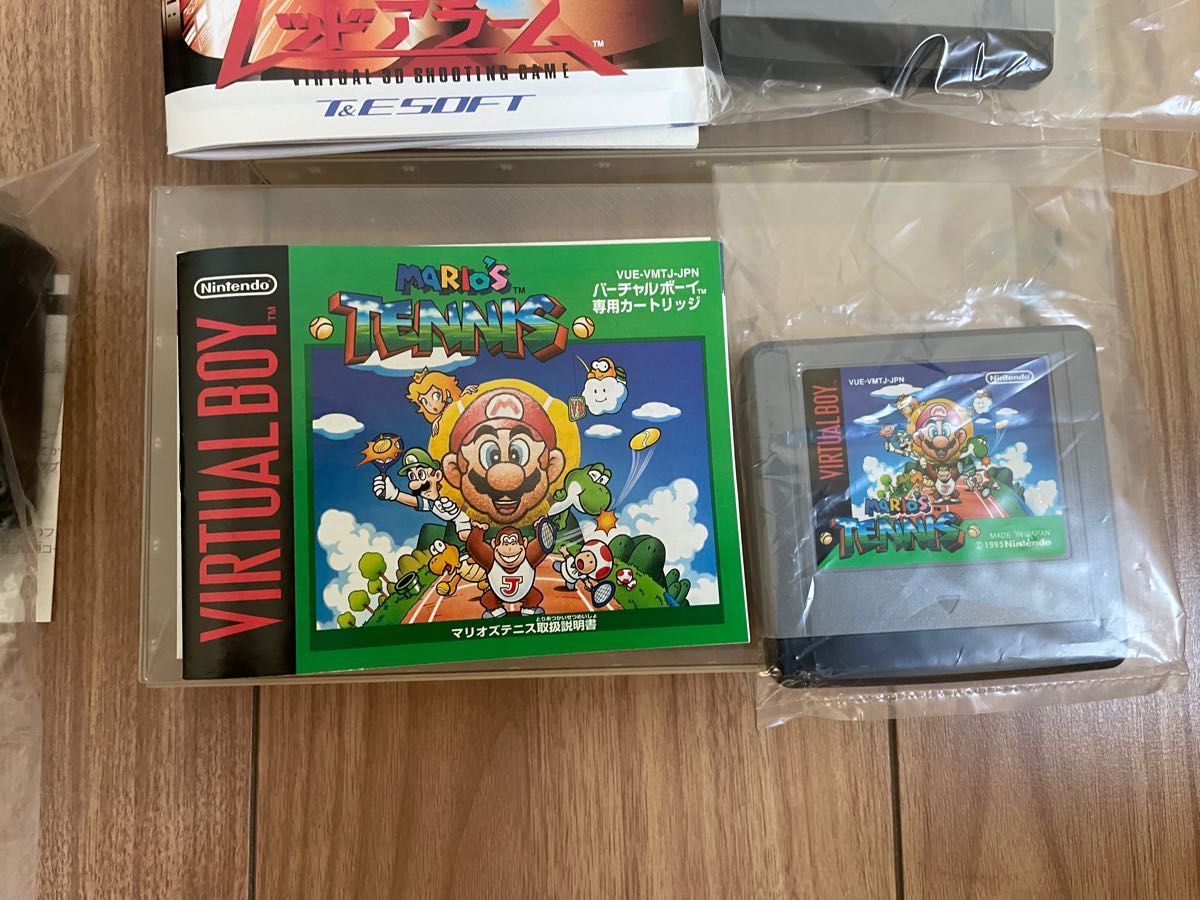 バーチャルボーイ 本体(ジャンク品)+ソフト6本 その他 バーチャルボーイ 本体(ジャンク品)+ソフト6本 その他