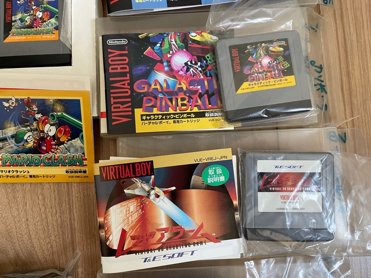 バーチャルボーイ 本体(ジャンク品)+ソフト6本 その他 バーチャルボーイ 本体(ジャンク品)+ソフト6本 その他