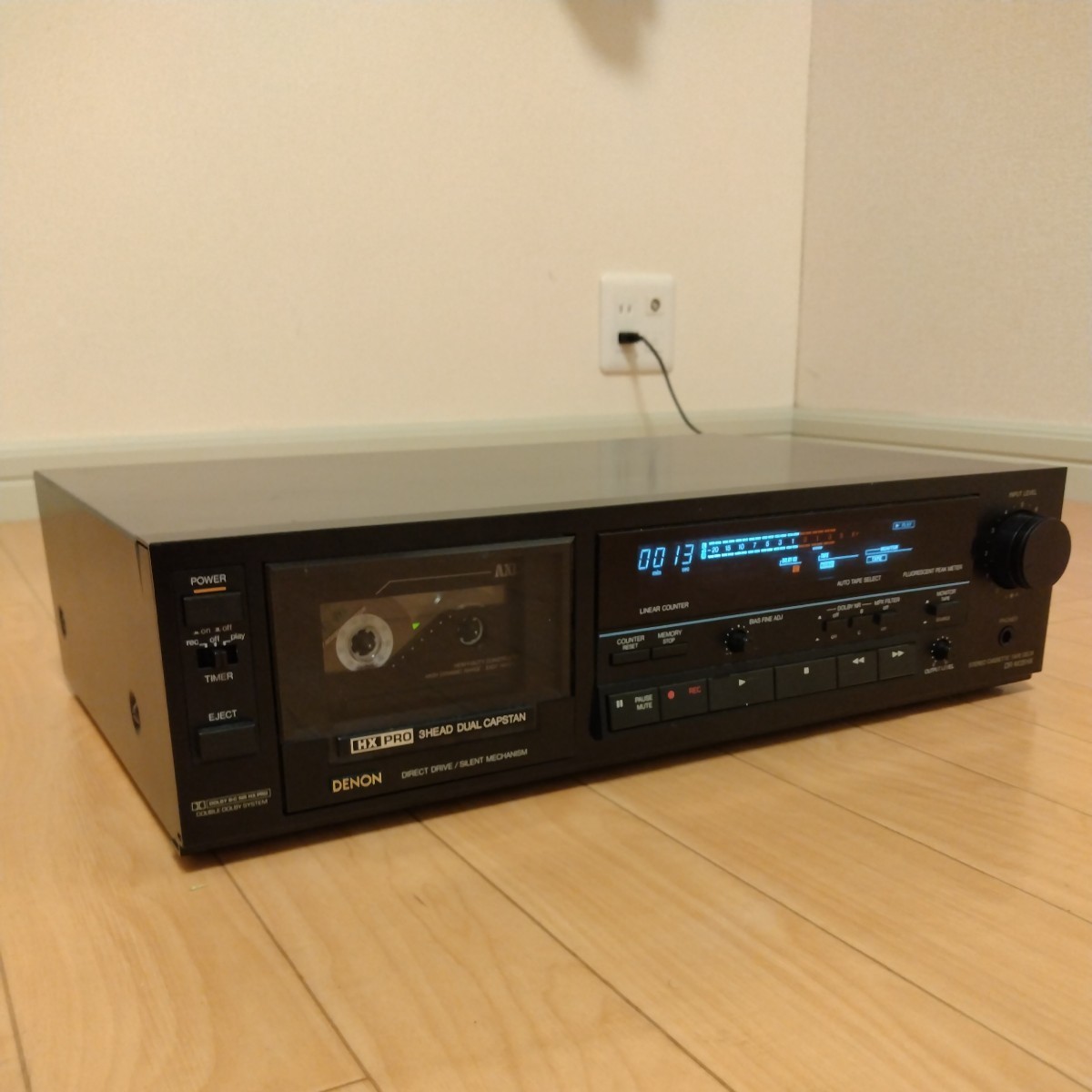 3ヘッドカセットデッキ DENON デノン DR-M35HX 整備済み 送料無料 美
