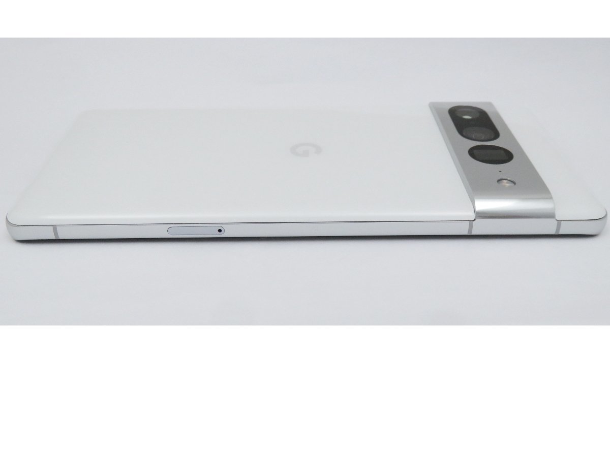 未使用に近い 超美品 SIMフリー Google Pixel 7 Pro 128GB Snow スノー