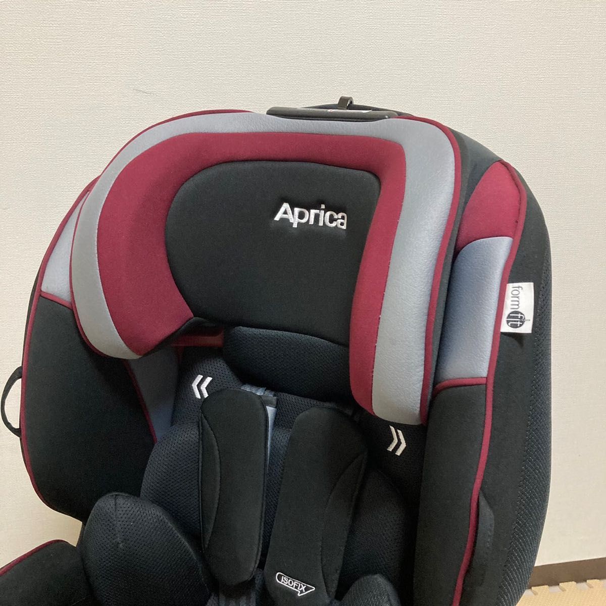 [ ultimate beautiful goods ]Aprica ISOFIX junior seat foam Fit 1 -years old ~11 -years old about 