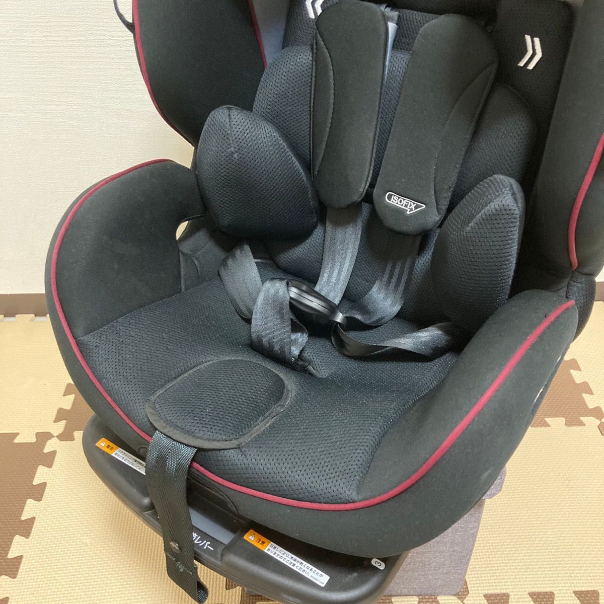[ ultimate beautiful goods ]Aprica ISOFIX junior seat foam Fit 1 -years old ~11 -years old about 