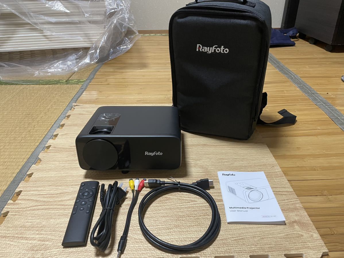 Rayfoto WiFi プロジェクター 小型 10000lm(本体)｜売買されたオークション情報、yahooの商品情報をアーカイブ公開