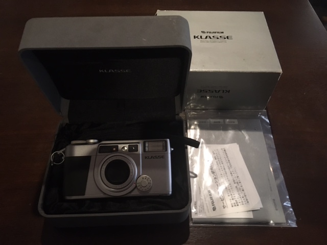 KLASSE クラッセ シルバー フジ 箱付 FUJIFILM 富士フィルム FUJIFILM フジフィルム KLASSE クラッセ シルバー