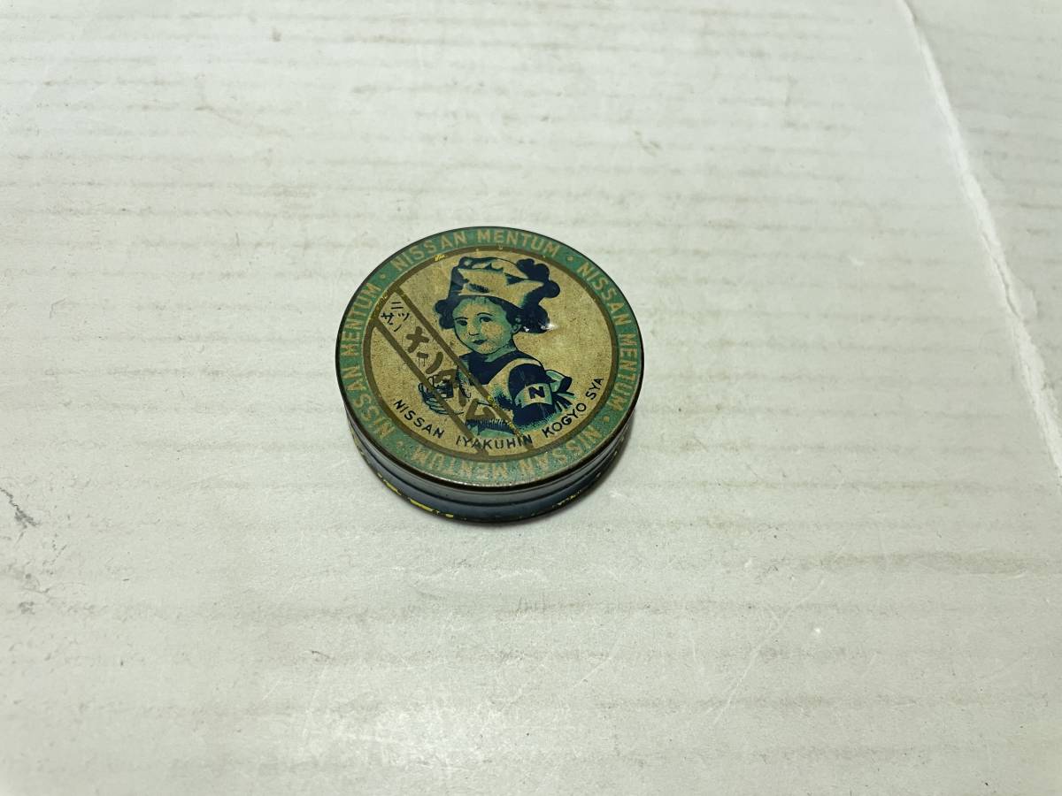 昭和レトロ ニツサンメンターム 空き缶 の画像1