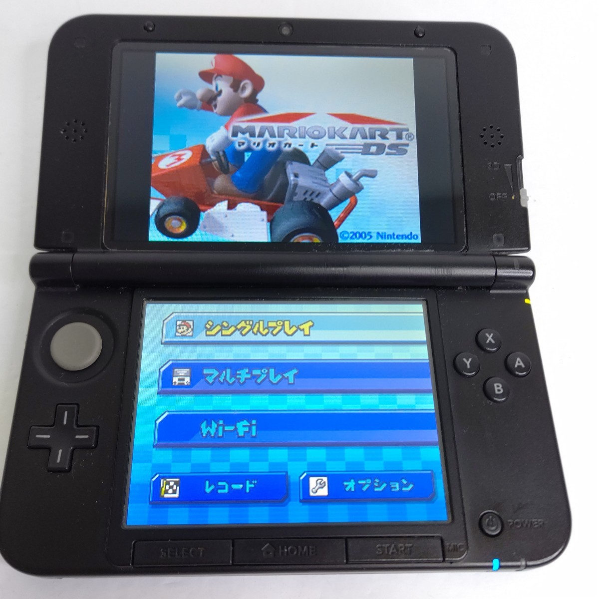Nintendo ニンテンドー3DSLL ゼルネアスイベルタルブルー 画面極美品
