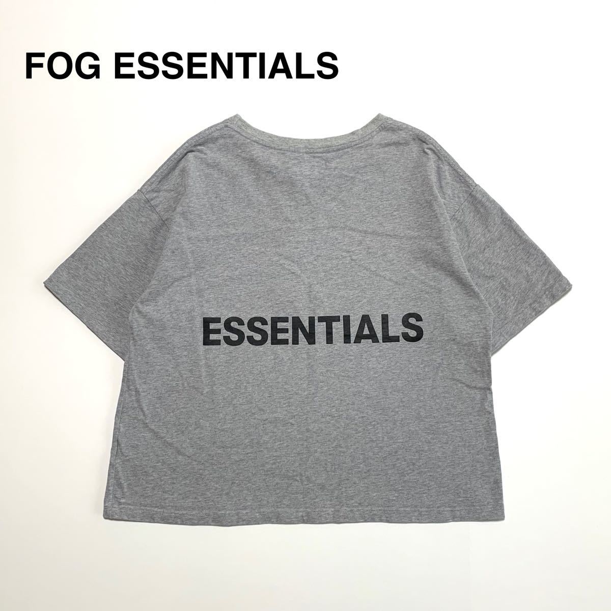 良品 FOG エッセンシャルズ ESSENTIALS バックプリント ロゴ オーバー