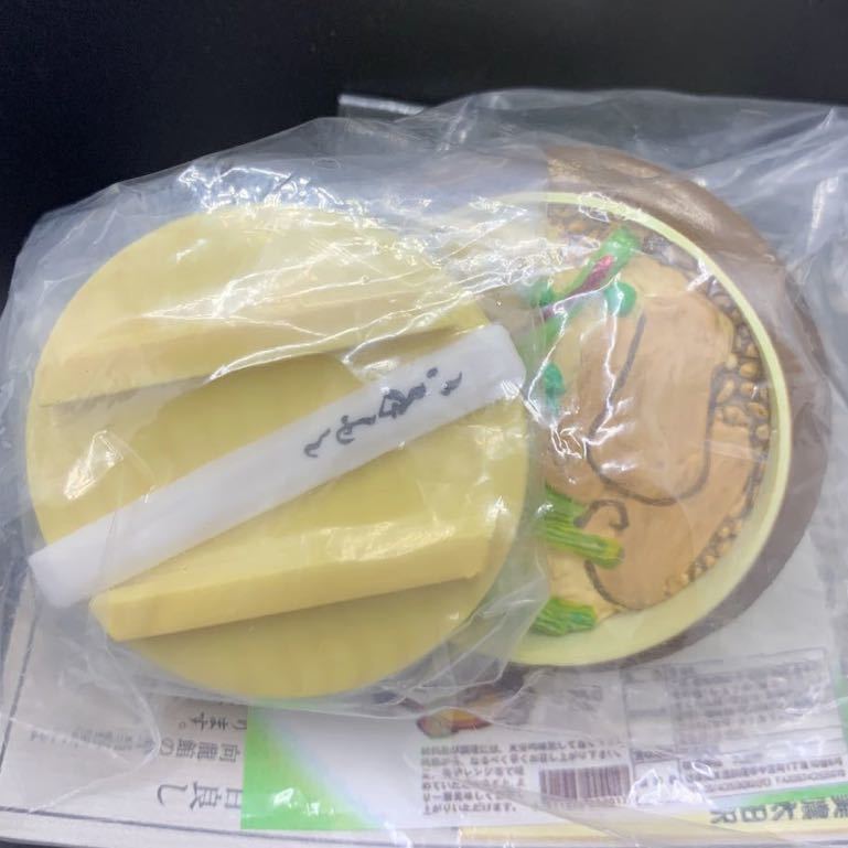 全国 名物弁当の旅 幸せの駅弁 第一弾 松茸の釜飯 岐阜県・美濃太田駅 ぷちサンプル 駅弁 フィギュア ミニチュア ドールハウス フェイス_画像4