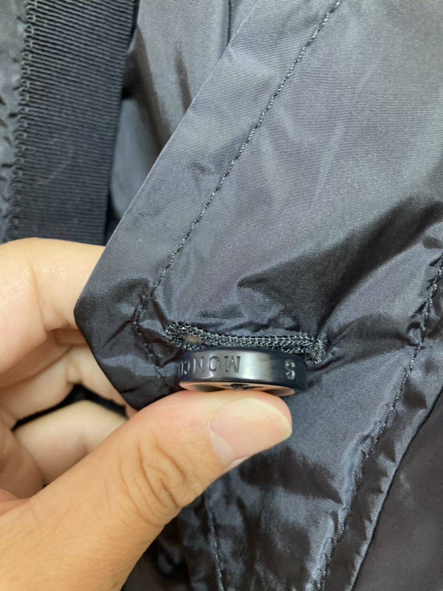 美品 モンクレール SACAI ナイロン ブルゾン ポンチョ YUKIKO