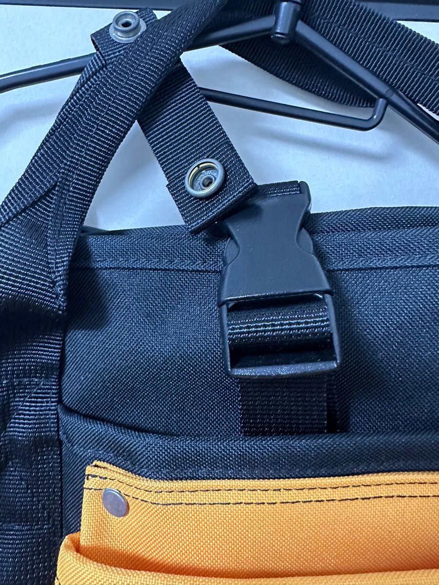 新品未使用品 吉田カバン ポーター PORTER リュック ブラック×イエロー