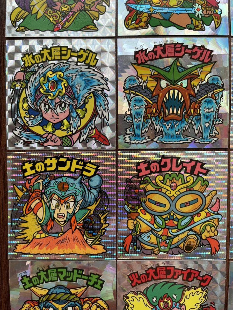 美品〜超美品!旧ビックリマンシール 27弾ヘッドコンプ24枚セット