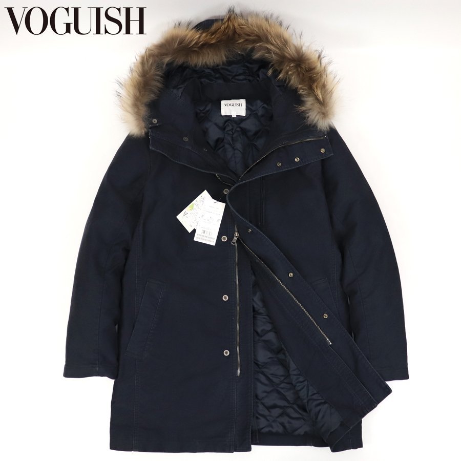 爆買い! 新品タグ付き 定価¥32,000- VOGUISH ミリタリー 中綿入り L ネイビー 紺 モッズコート ユーズド加工 ラクーンファー付 ヴォーギッシュ Lサイズ 爆買い! 新品タグ付き 定価¥32,000- VOGUISH ミリタリー 中綿入り L ネイビー 紺 モッズコート ユーズド加工 ラクーンファー付 ヴォーギッシュ Lサイズ