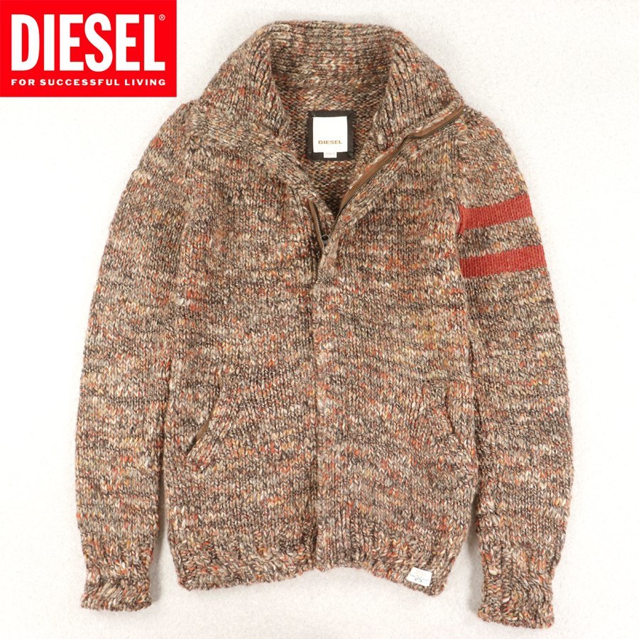 無料配達 ディーゼル DIESEL 美品 相場価格￥39,420- アルパカ混ウール