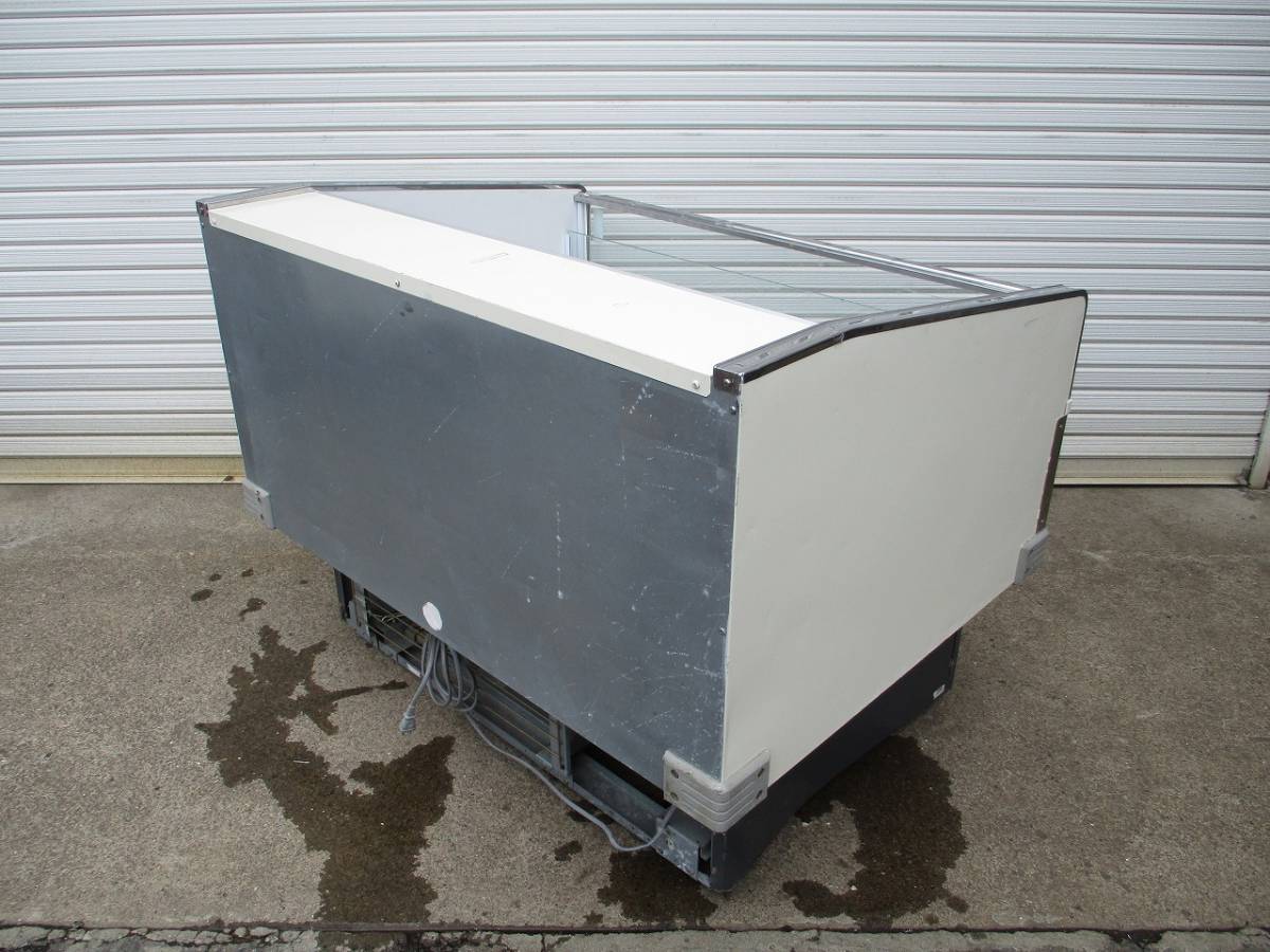 y2105-20 業務用 三菱 平型オープン冷蔵ショーケース SK-MS480ARC-K 不明年製 100Ｖ W1200×D900×H910 店舗用品 中古 厨房の画像5