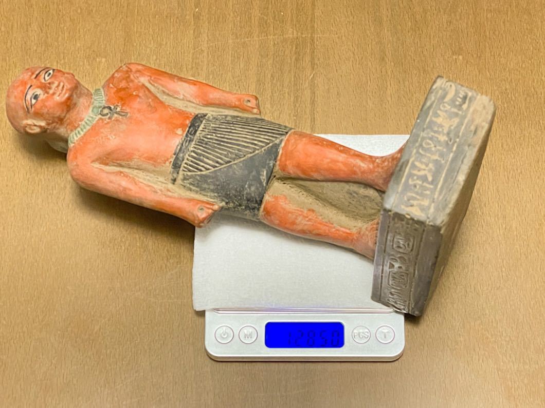 新発売】 古代エジプト カーアペルの像 出土品 シルクロード