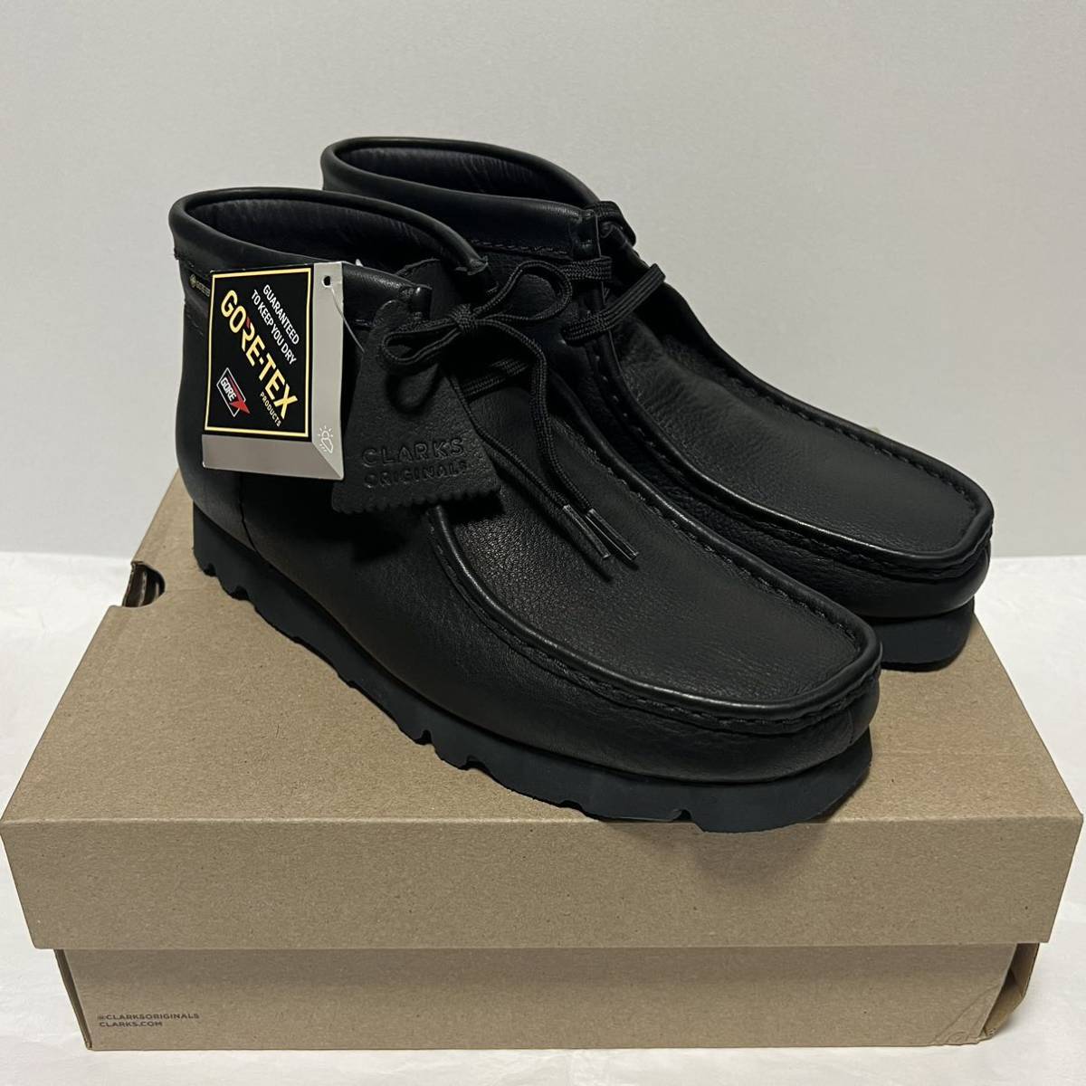 新品CLARKS ORIGINALS クラークスWallabee Boot GTX / メンズレザー