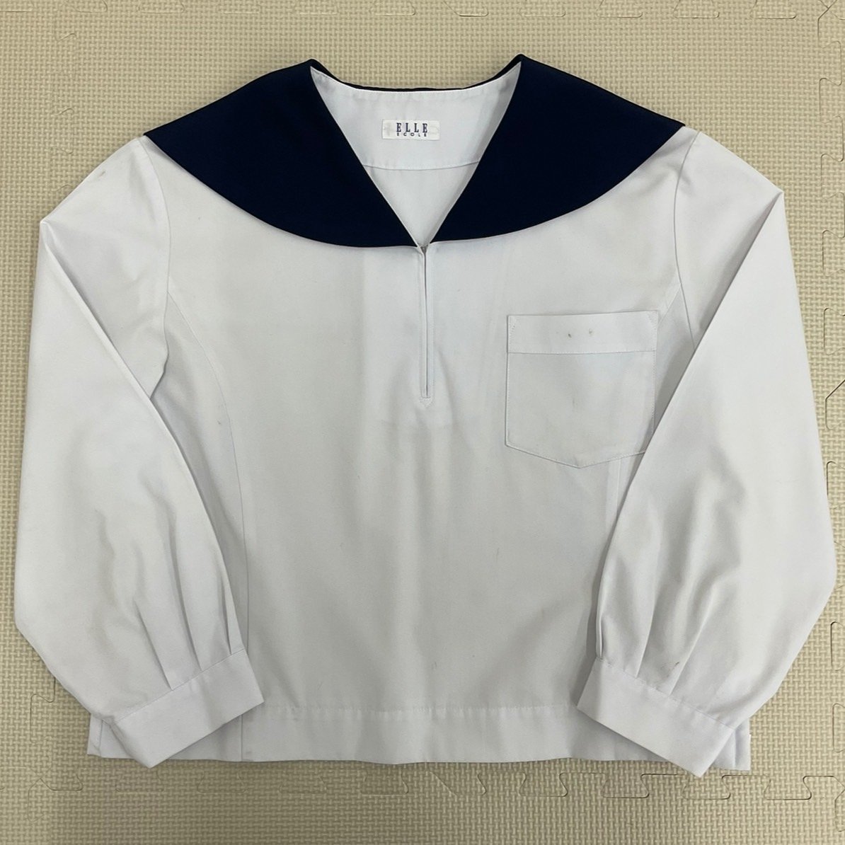 UT242-5 (中古) 福島県 須賀川市立 第二中学校 セーラー服 3点 UT242-5 (中古) 福島県 須賀川市立 第二中学校 セーラー服 3点